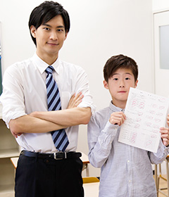 家庭教師をつけて苦手な数学を克服し志望高校に合格しました